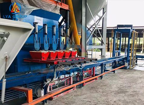 Roadside stone automatic production line